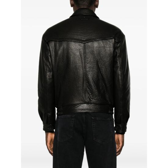 26FW 살바토레 산토로 가죽 자켓 51526 U BLACK - SALVATORE SANTORO