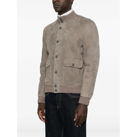 26FW 살바토레 산토로 가죽 자켓 51685 U STONE GREY - SALVATORE SANTORO