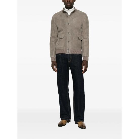 26FW 살바토레 산토로 가죽 자켓 51685 U STONE GREY - SALVATORE SANTORO