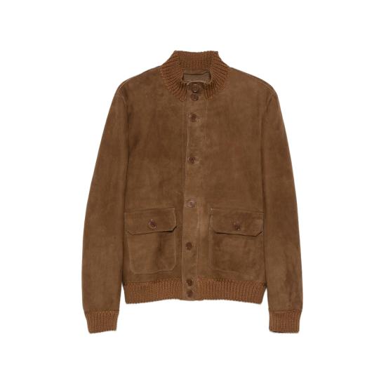 26FW 살바토레 산토로 가죽 자켓 51685 U CAMEL BROWN