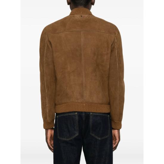 26FW 살바토레 산토로 가죽 자켓 51685 U CAMEL BROWN - SALVATORE SANTORO