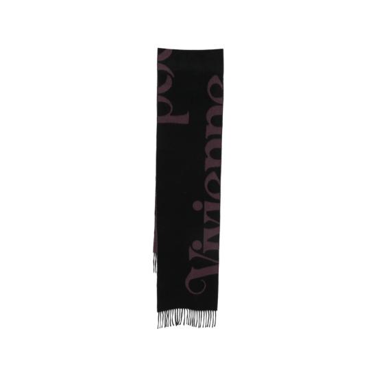 26FW 비비안웨스트우드 머플러/스카프 8103013I W01MU N401 BLACK PURPLE