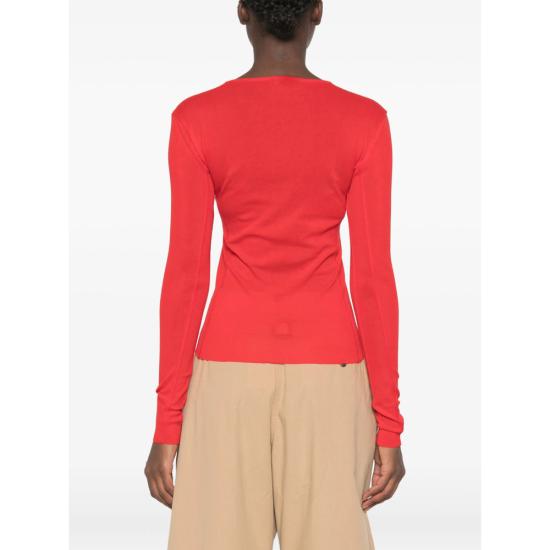 26FW 쉐르 탑 TSH1238 LESTER ROUGE RED - SOEUR