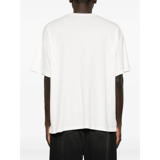 26FW 사토시 나카모토 탑 TEE016 TECH BEACH WHT WHITE - SATOSHI NAKAMOTO
