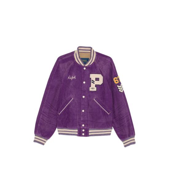 26FW 랄프 로렌 봄버 자켓 710B22992001 VIOLE PURPLE