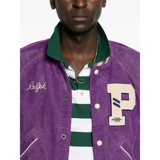 26FW 랄프 로렌 봄버 자켓 710B22992001 VIOLE PURPLE - RALPH LAUREN