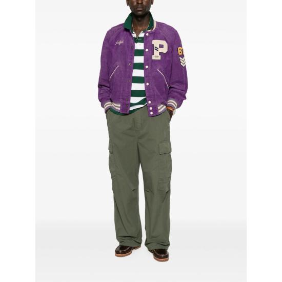 26FW 랄프 로렌 봄버 자켓 710B22992001 VIOLE PURPLE - RALPH LAUREN