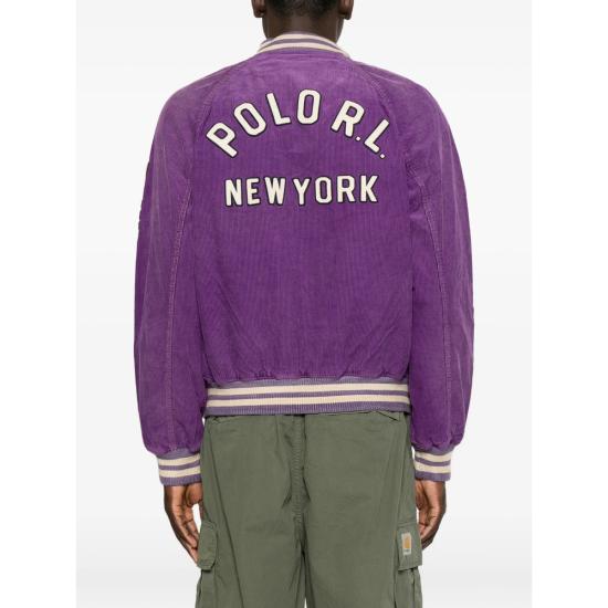 26FW 랄프 로렌 봄버 자켓 710B22992001 VIOLE PURPLE - RALPH LAUREN