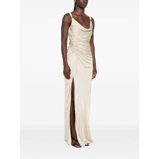 26FW 베르사체 원피스 1A12497 1026706 1KF90 NEUTRALS - VERSACE
