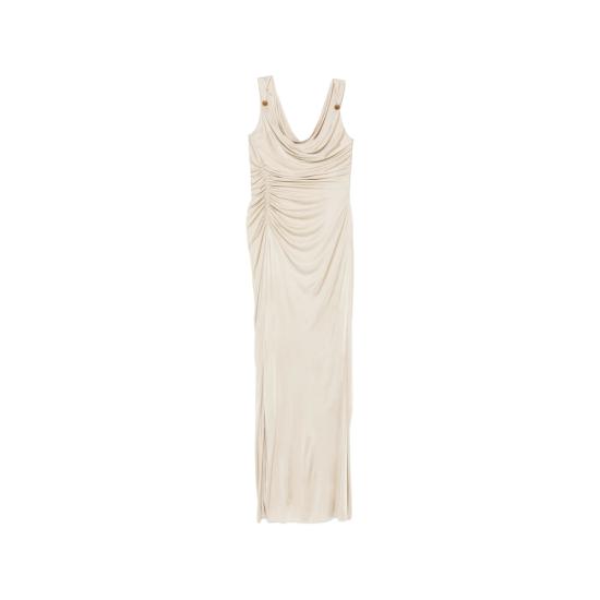 26FW 베르사체 원피스 1A12497 1026706 1KF90 NEUTRALS