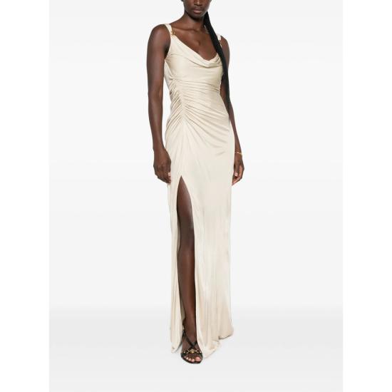 26FW 베르사체 원피스 1A12497 1026706 1KF90 NEUTRALS - VERSACE