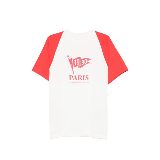 26FW 시스템 탑 SY2G8TTOT07W RED WHITE RED