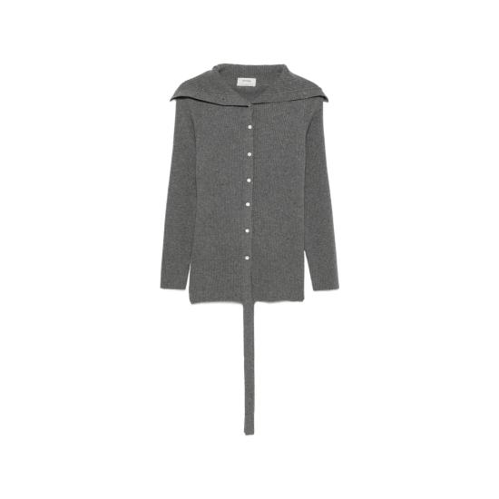 26FW 시스템 가디건 SY2G8KTOT01W DKGRE GREY