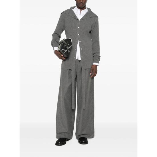 26FW 시스템 가디건 SY2G8KTOT01W DKGRE GREY - SYSTEM