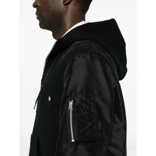 26FW 사카이 자켓 26 04136M 001 BLACK - SACAI