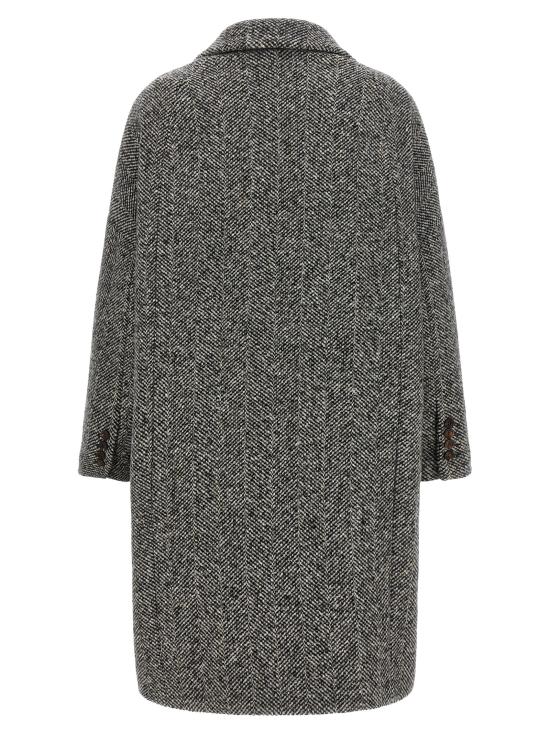 26FW 브루넬로 쿠치넬리 트렌치 코트 MG5709954C003 Gray - BRUNELLO CUCINELLI
