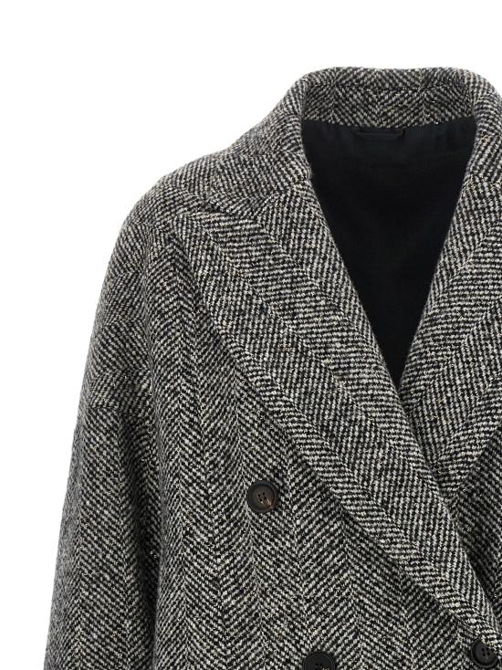 26FW 브루넬로 쿠치넬리 트렌치 코트 MG5709954C003 Gray - BRUNELLO CUCINELLI