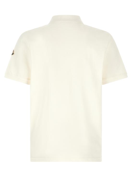 26FW 몽클레어 폴로 티셔츠 L20918A0001789A16034 White - MONCLER