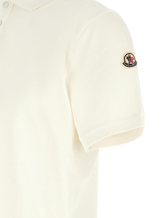 26FW 몽클레어 폴로 티셔츠 L20918A0001789A16034 White - MONCLER
