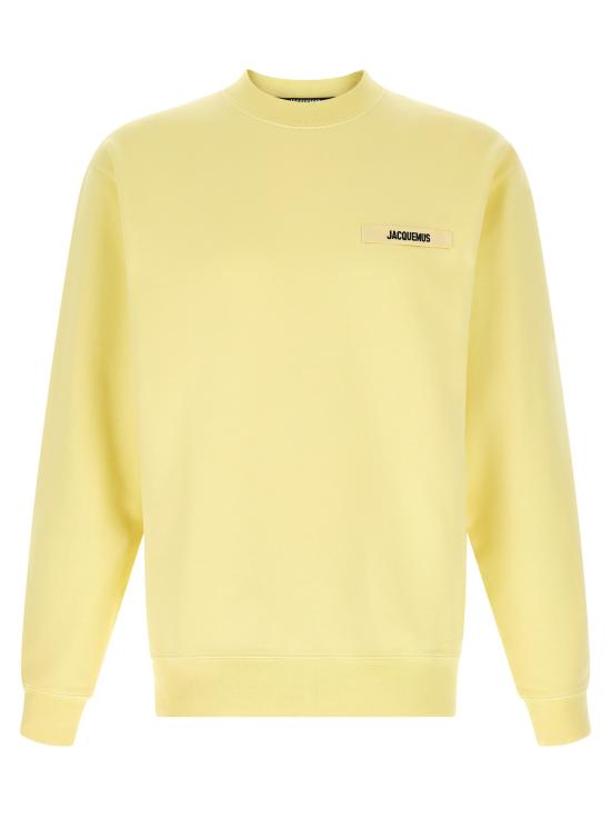 26FW 자크뮈스 긴팔 티셔츠 24ESSM00206AJ00126205 Yellow