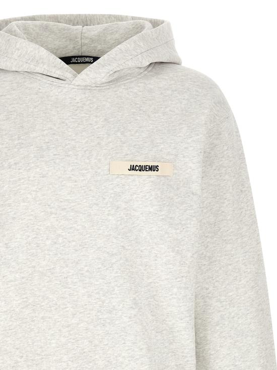 26FW 자크뮈스 긴팔 티셔츠 25EHOM00247AJ00126950 Gray - JACQUEMUS