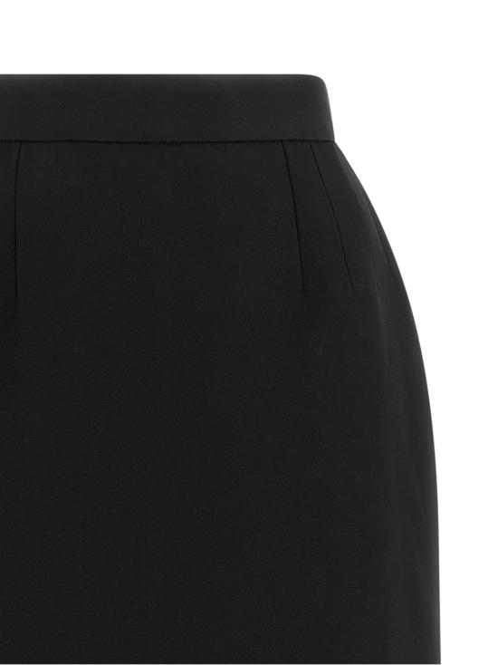 26FW 베르사체 롱 스커트 10269181A177931B000 Black - VERSACE