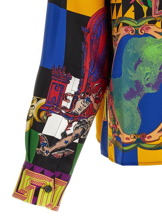26FW 베르사체 긴팔 셔츠 10245201A192705X000 Multicolor - VERSACE
