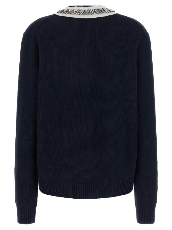 26FW 프라다 가디건 P25O51SOOO6556F0008 Blue - PRADA