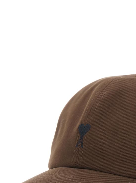 26FW 아미 코튼 ADC 자수 볼캡 UCP265AW00412221 Brown - AMI