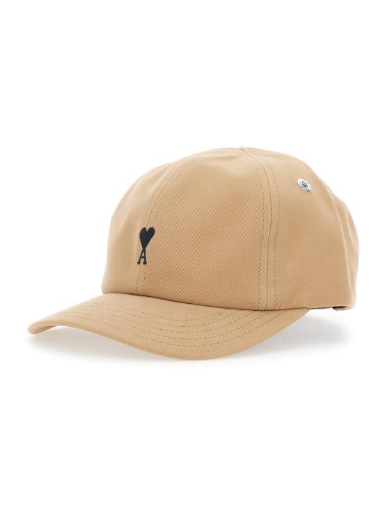 26FW 아미 코튼 ADC 자수 볼캡 UCP265AW0041A184 Beige
