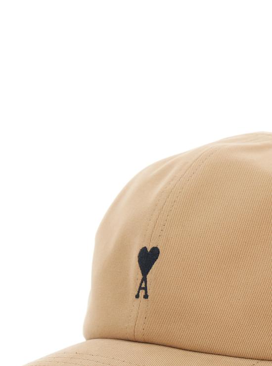 26FW 아미 코튼 ADC 자수 볼캡 UCP265AW0041A184 Beige - AMI