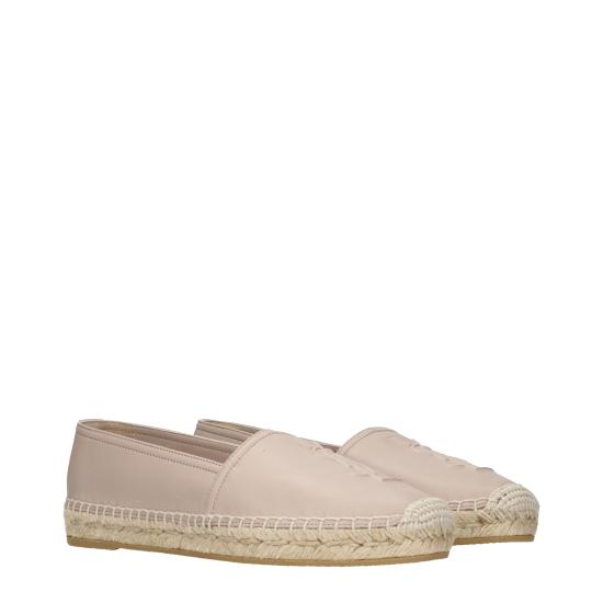 26SS 생로랑 램스킨 모노그램 에스파드리유 458573AAALP9908 - SAINT LAURENT