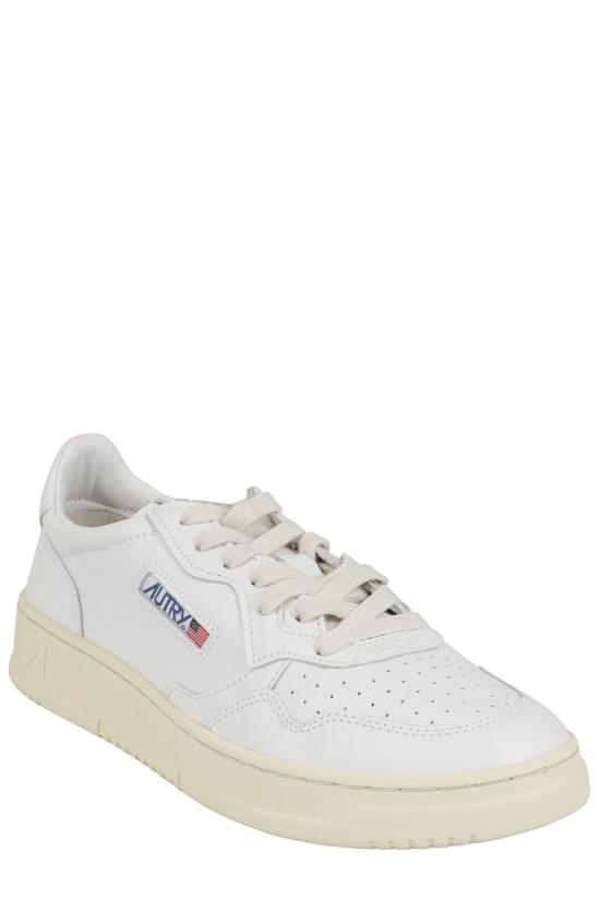 26FW 오트리 메달리스트 로우 스니커즈 AULM 099 White - AUTRY