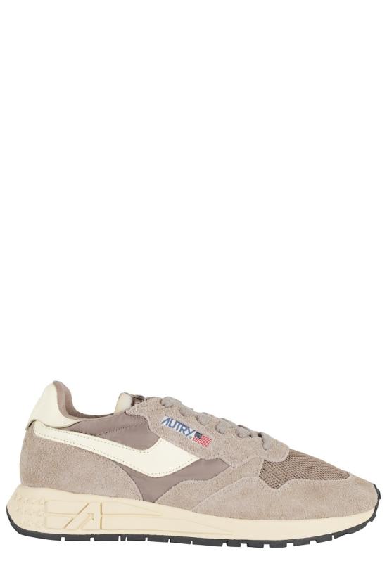 26SS 오트리 릴윈드 로우 나일론 스웨이드 스니커즈 WWLM 098 Neutrals