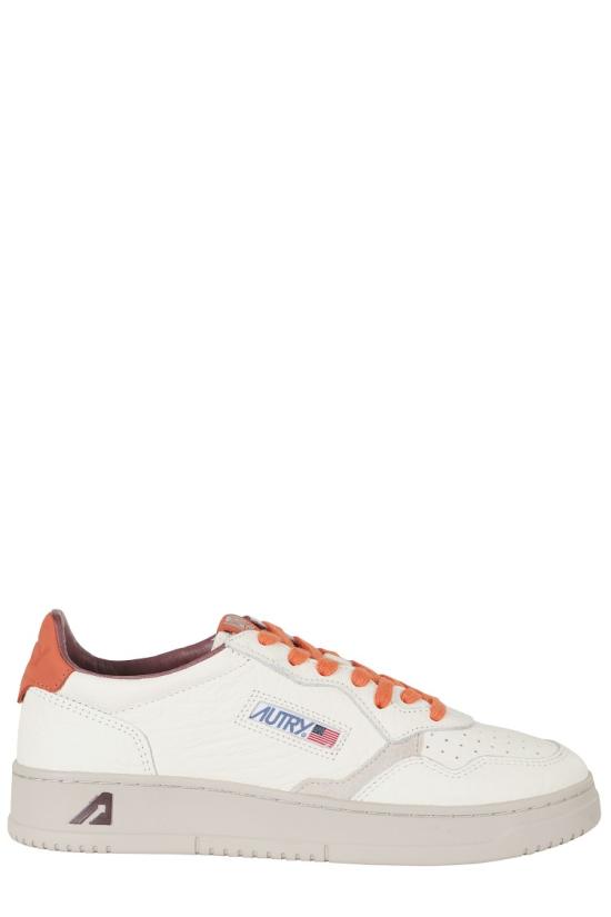 26FW 오트리 메달리스트 로우 스니커즈 AULM 099 White