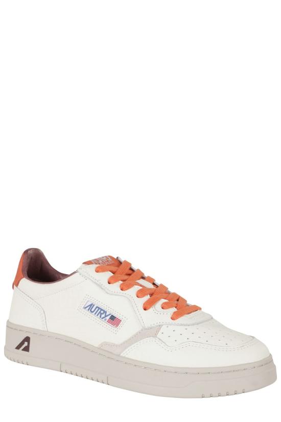 26FW 오트리 메달리스트 로우 스니커즈 AULM 099 White - AUTRY