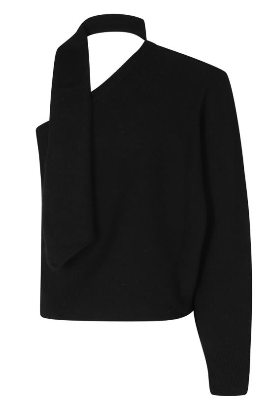 26FW 페데리카 토시 탑 32008 351 099 Black - FEDERICA TOSI
