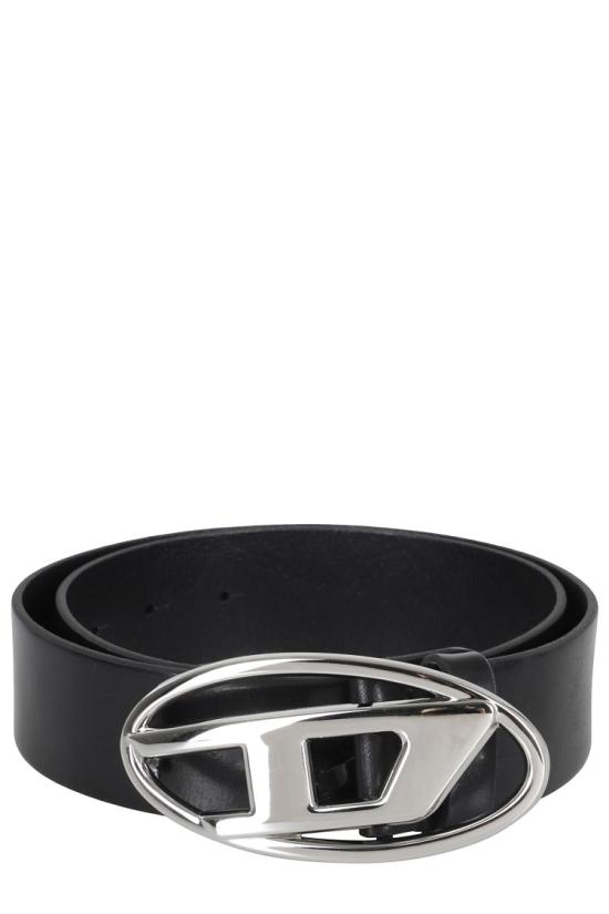 26SS 디젤 B-1DR W 레더 벨트 D 버클 X08727 PR666 098 Black