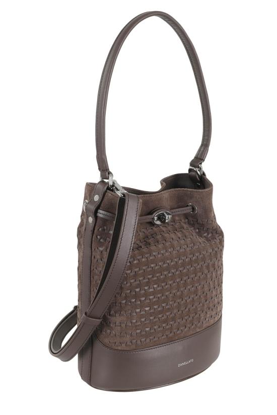 26SS 자넬라토 토트백 068980 2220000 S 098 Grey - ZANELLATO