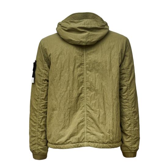 26FW 스톤 아일랜드 워프 립 나일론-TC 패딩 후드 자켓 L2S15Q100007 S0405 Green - STONE ISLAND