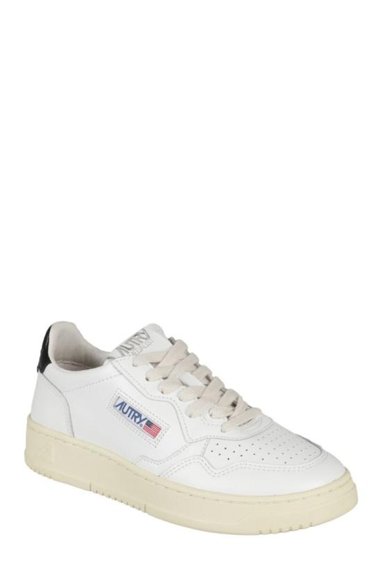 26FW 오트리 메달리스트 로우 레더 스니커즈 AULW 099 Neutrals - AUTRY