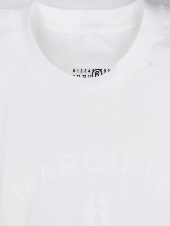 26FW MM6 메종마르지엘라 반팔 티셔츠 S62GD0225 M20048 101 WHITE - MM6 MAISON MARGIELA