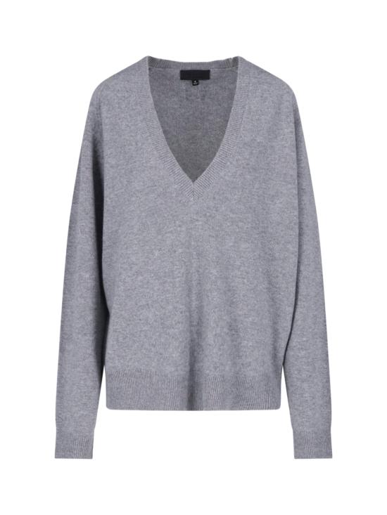 26FW 닐리로탄 스웨터 81474 Y001 PEBBLE GREY HEATHER
