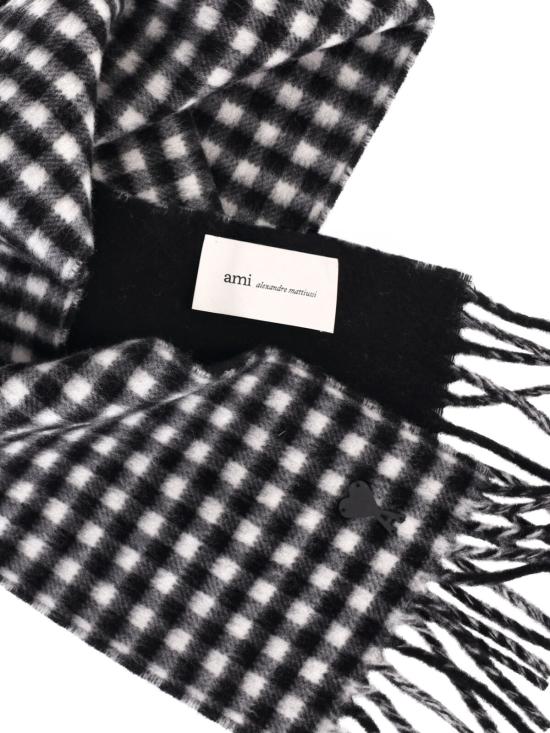 26FW 아미 머플러/스카프 USF699 AW0059 044 BLACK - AMI