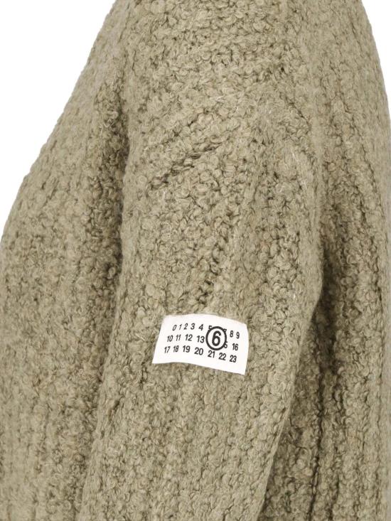 26FW MM6 메종마르지엘라 스웨터 S62HL0055 M13342 701 GREEN - MM6 MAISON MARGIELA
