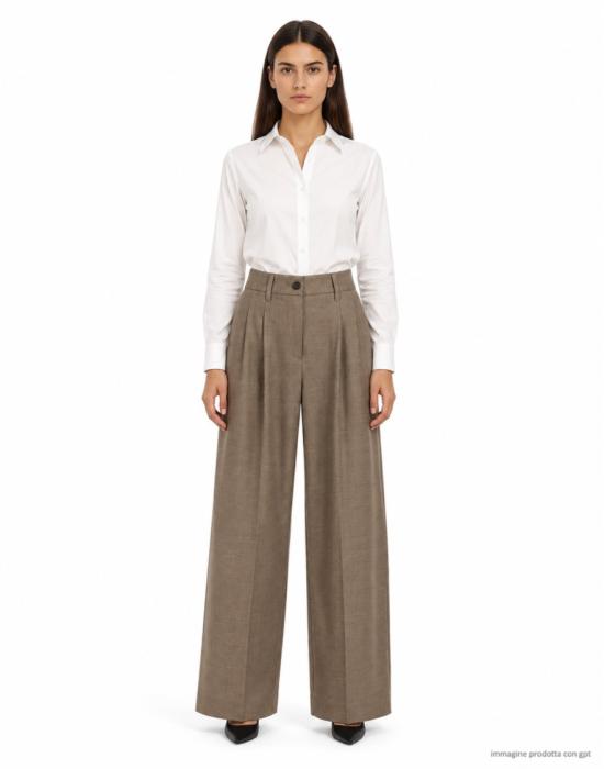 26FW 나인인더모닝 팬츠 9FW26 Brown - NINE IN THE MORNING