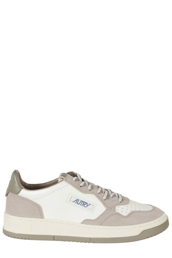 26FW 오트리 메달리스트 로우 스니커즈 AULM 099 White