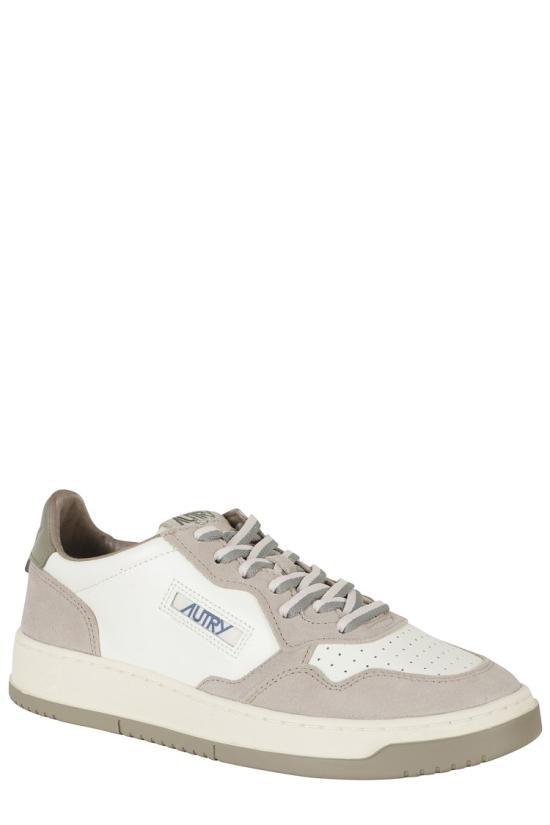 26FW 오트리 메달리스트 로우 스니커즈 AULM 099 White - AUTRY
