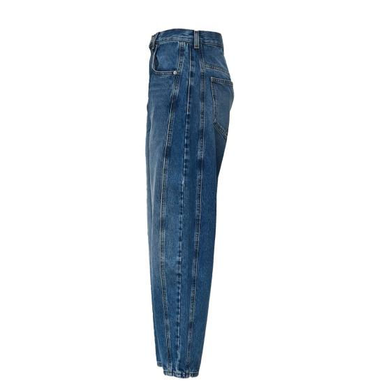 26FW 이자벨마랑 오리안 페이디드 데님 배럴 진 PA0584FAD1H04I Blue - ISABEL MARANT