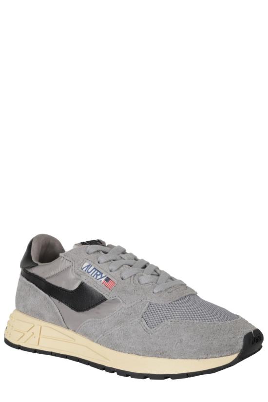 26FW 오트리 릴윈드 로우 나일론 스웨이드 스니커즈 WWLM 099 Grey - AUTRY